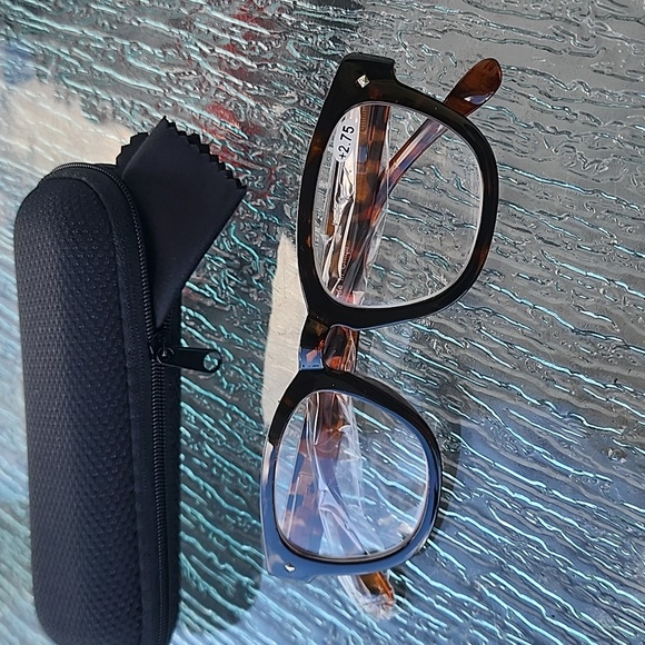 EyeKeeper Fashion Readers Tortoiseshell +2.75 NWT X002KLIYS3 - Picture 1 of 3